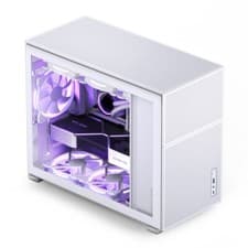 Image of 6970620552484 Jonsbo D31 MESH Micro-ATX Case, Tempered Glass - white