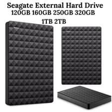 Image of Seagate 2TB Portable External Hard Drive - Black 2.5" For PC Laptop and Mac