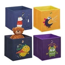 Image of Storage box for kids Animal Design Basket Nursery Organiser Lightweight Compact