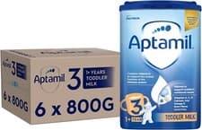 Image of Aptamil 3 Growing Up Milk Powder / Formula 1-2 Years (6 x 800g)