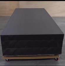 Image of Black Dyed MDF - High Density & Smooth Surface –10mm thickness in various sizes