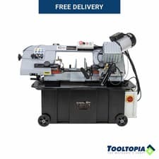 Image of SIP 12" Electric Bandsaw 230V 1.1kW / 1.5hp 3 Speed Gearbox Driven Metal Cutting