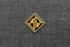Image of Machine Head - Diamond Logo Official Metal Pin Badge - 2 Pin Back & Enamelled