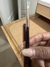 Image of Charlotte tilbury eye liner BRUSH ROSE GOLD & NIGHT CRIMSON