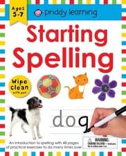 Image of Wipe Clean Workbook: Starting Spelling: An Introduction to Spelling with 48 Page
