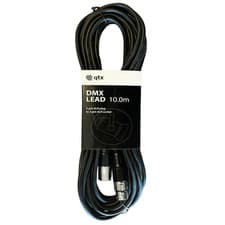 Image of DMX Cable 0.75m to 20m Options 3 Pin XLR Male XLRM to Female XLRF Lighting Lead