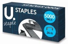 Image of Staples Standard Staple Size 26/6 Perfect For Stapling / Buy More Pay Less