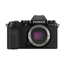 Image of FUJIFILM X-S20 Mirrorless Camera Body Only Black IBIS Vlog Mode 800 Shots