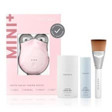 Image of Anti Aging Facial Device - NuFACE MINI+ Microcurrent Face Lift Kit Sandy Rose