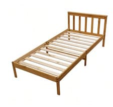 Image of 3FT Wooden Single Bed Frame Corona Solid Pine Bed Frames