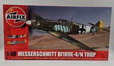 Image of Airfix A05122A Messerschmitt Bf 109E-4/N Trop 1:48 Model Kit