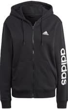 Image of Adidas Women's Essentials Linear Full-Zip French Terry Hoodie IC6863 ✅📦