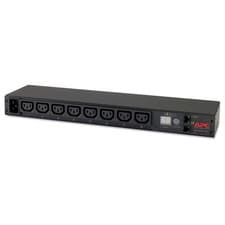 Image of APC AP7821B Power Distribution Unit PDU 8 AC Outlets 0U/1U Black