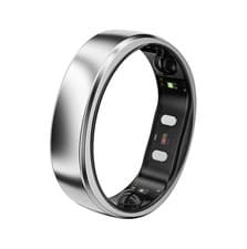Image of RingConn Gen 2 Air Ultra-Thin AI Smart Ring Galaxy Silver Size 10 Brand New