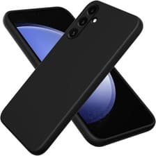 Image of Samsung A35 Case Cover Soft Slim Protective TPU Silicone Matte Black For Galaxy