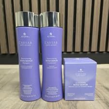 Image of Alterna Caviar Bond Repair Shampoo, Conditioner & Hair Treatment Masque