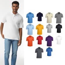 Image of Gildan DryBlend® Jersey knit polo 8800 - DryBlend® moisture-wicking