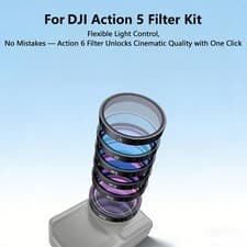 Image of ND16 Filter for DJI Osmo Action 3 4 5 Pro Camera Neutral Density Lens