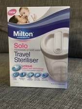 Image of Milton Solo Microwave Or Cold Water Travel Steriliser - Brand New