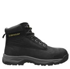 Image of Dunlop On Site Steel Toe Cap Boots Mens Black UK 13 US 14 *REFCRS345