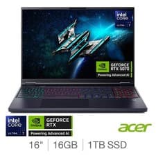 Image of Acer Predator Helios NEO 16 AI Gaming Laptop, 16 Inch Ultra 7 16GB 1TB RTX5070