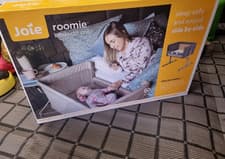 Image of JOIE BRAND NEW ROOMIE Bedside Crib/Next to Me RRP £160.00