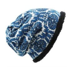 Image of Warm Thick Fur Lined Beanie Hat