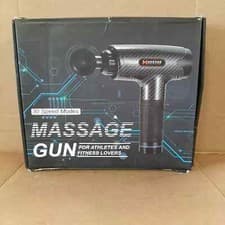 Image of 30-Speed Deep Tissue Massage Gun with 10 Attachments-On Sale