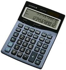 Image of Olympia 4312 Calculator with LCD Blue