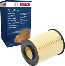 Image of FORD MAZDA3 VOLVO C30 C70 S40 V40 V50 FORD FOCUS MK2 MK3 BOSCH AIR FILTER S0492