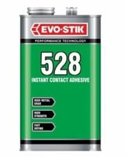 Image of EVO-STIK 528 Instant Contact Adhesive Multi-Purpose Temperature Resistance 5 LTR