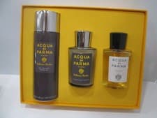 Image of ACQUA DI PARMA COLL. BARBIERE Eau De Cologne 100ml + After Shave Balm + Beard Gel