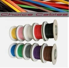 Image of 0.5mm Auto Cable 12v Thinwall Electrical Automotive Car Wire Thin wall 11 Amp 
