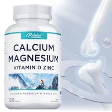 Image of Calcium Magnesium Vitamin D Zinc - Strengthen Bones, Support Nerves & Muscles