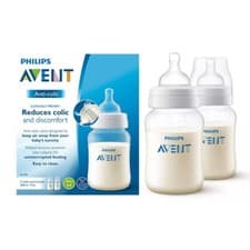 Image of Philips AVENT Anti Colic Bottle Baby Feeding Bottle 260ml Pack Of 2 Bottles
