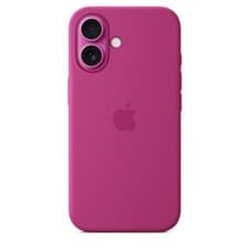 Image of Official Color Logo Liquid Silicone Case With MagSafe For iPhone 16 Pro 16 Plus