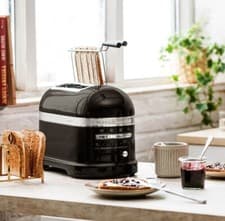Image of KitchenAid KitchenAid 5KMT2204BBK 1250W 2 Slice Toaster - Black