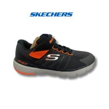 Image of Skechers Kids Ultra Light Memory Foam False Lace Touch Fastening Childs Trainers