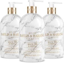 Image of Baylis & Harding Elements White Tea & Neroli, 500ml Hand Wash, Pack of 3