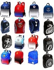 Image of FOOTBALL FC BACKPACK LARGE SPORTS ADULT TRAVEL RUCKSACK SCHOOL GYM SWIM LUNCH