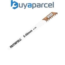 Image of Faithfull  Wood Jigsaw Blades Pack of 5 T144D FAIJBT144D