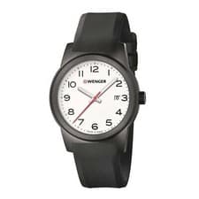 Image of Wenger Field 41mm Steel White Dial Quartz Men Watch 01.0441.150