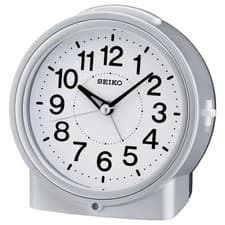 Image of Seiko Alarm Clock, Light, Snooze & Quiet Sweep Second Hand. QHE117S RRP £35.00