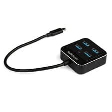 Image of StarTech.com 4-Port USB C Hub - USB-C to 4x USB-A Ports - SuperSpeed 10Gbps USB