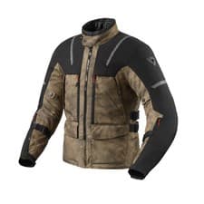 Image of Revit Offtrack 2 H2O Motorcycle Jacket Black Brown Size M Touring