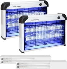 Image of 2 Packs Insectaway Fly Killer,Bug Zapper Electric 2400V,20W UV Insect Killer