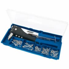 Image of Draper HAND RIVETER KIT(2WAY OPERATE) 27848 2 Way Hand Riveter Kit