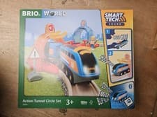 Image of Brio World Action Tunnel Circle Set 33974 Wooden Train Railway 2020 New