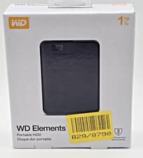 Image of WD Elements Portable External HDD 1tb