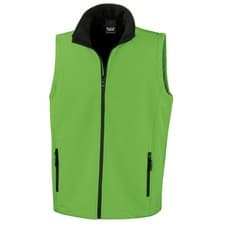 Image of Result Mens Printable Softshell Body Warmer BC4786